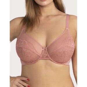 NWT HSIA 42H Cardi B Recommended Enchante Unlined Lace Underwire Bra 42H